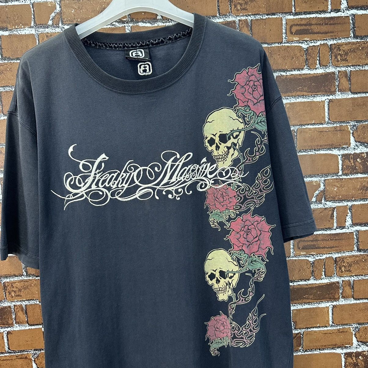Massive Freaky Massive Punk SunFaded Shirt A848 Size US XXL / EU 58 / 5 - 2 Thumbnail