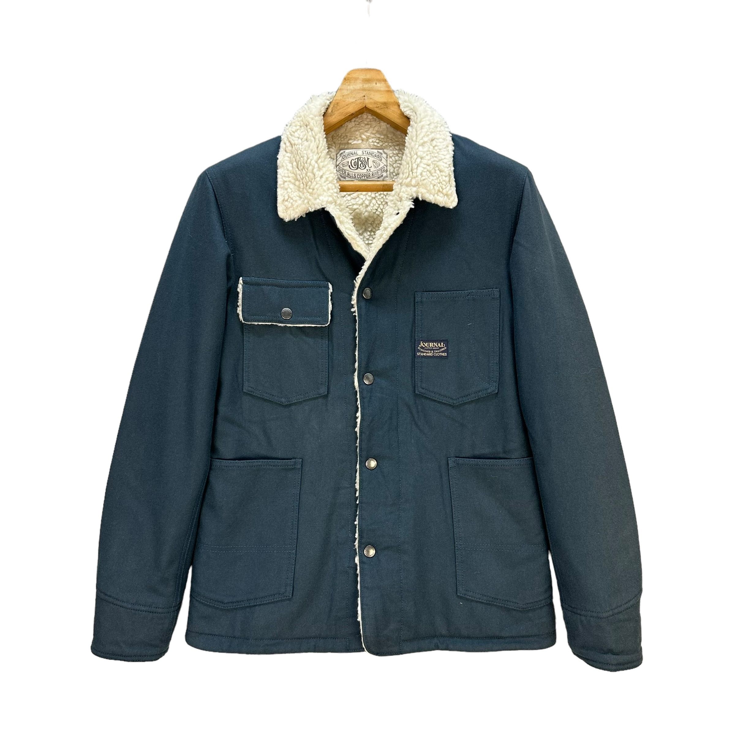 Journal Standard Four Pocket Sherpa Jacket #A28-0632