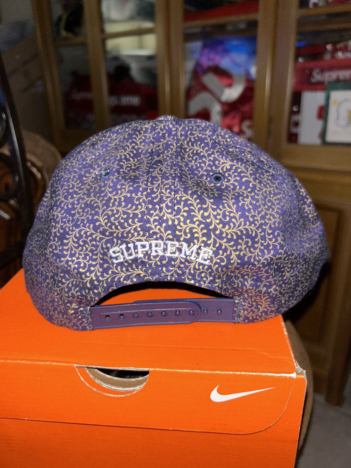 Supreme Supreme Creeper 5 Panel Cap Navy SS15 NEW WITH TAGS Size ONE SIZE - 3 Thumbnail