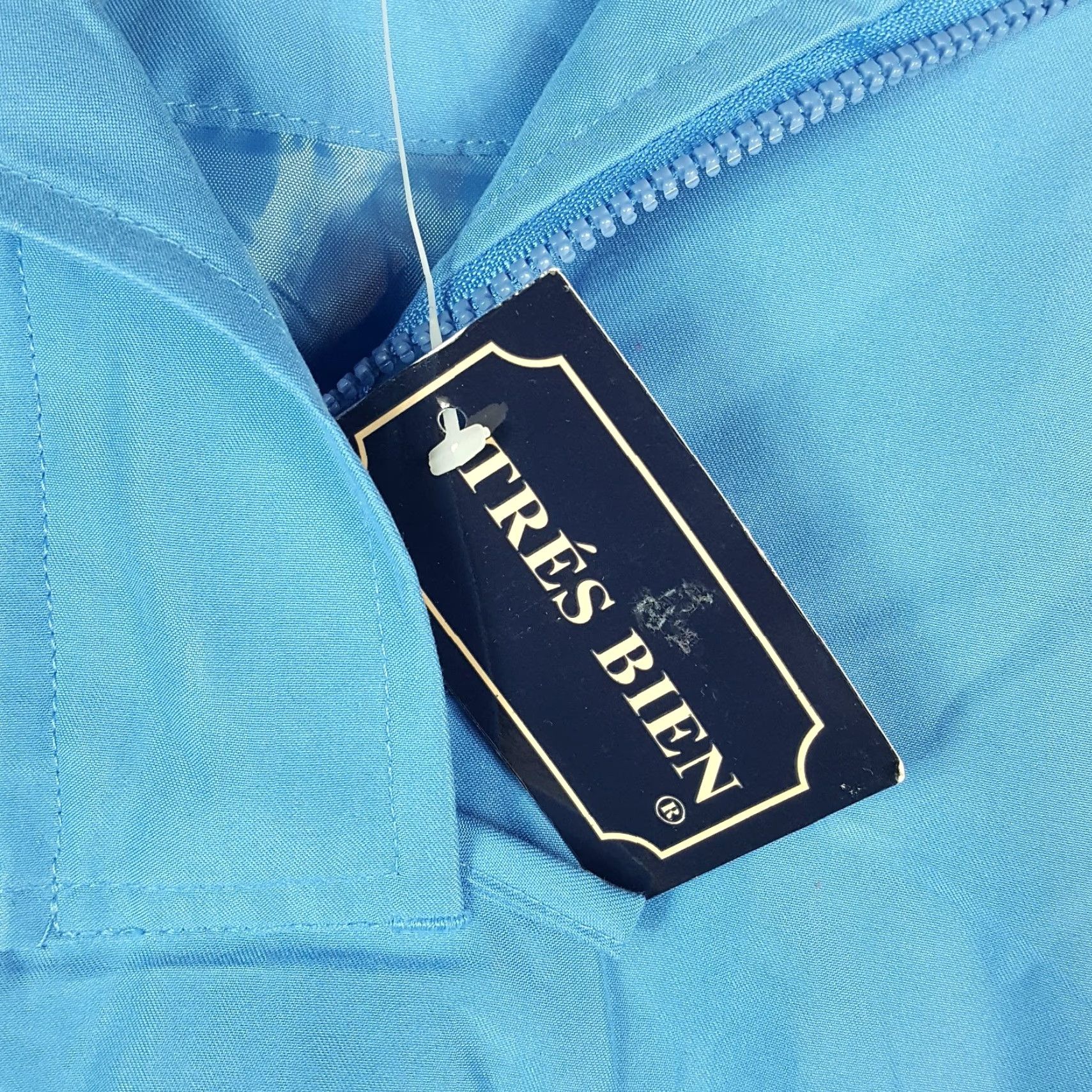 Tres Bien VINTAGE Tres Bien Windbreaker Jacket Women's M Blue Golf Windbreaker Size M / US 6-8 / IT 42-44 - 4 Thumbnail