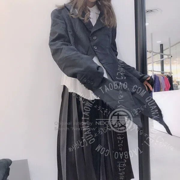 Comme des Garcons Comme Des Garcons Destroyed Wind Slash Torn Tailcoat Blaze Size S / US 4 / IT 40 - 3 Thumbnail