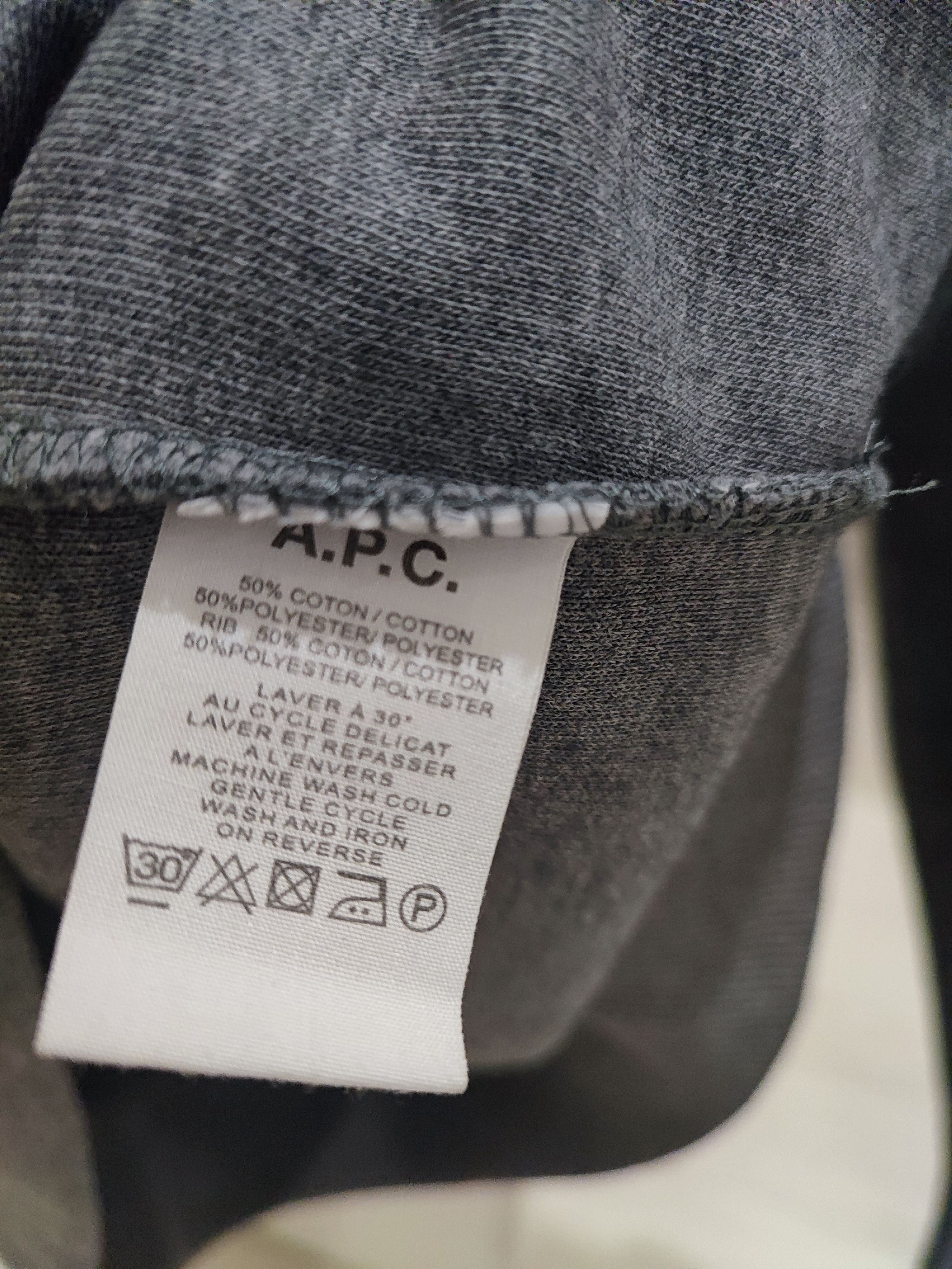 A.P.C. A. P. C. heather grey knit Size US S / EU 44-46 / 1 - 4 Thumbnail