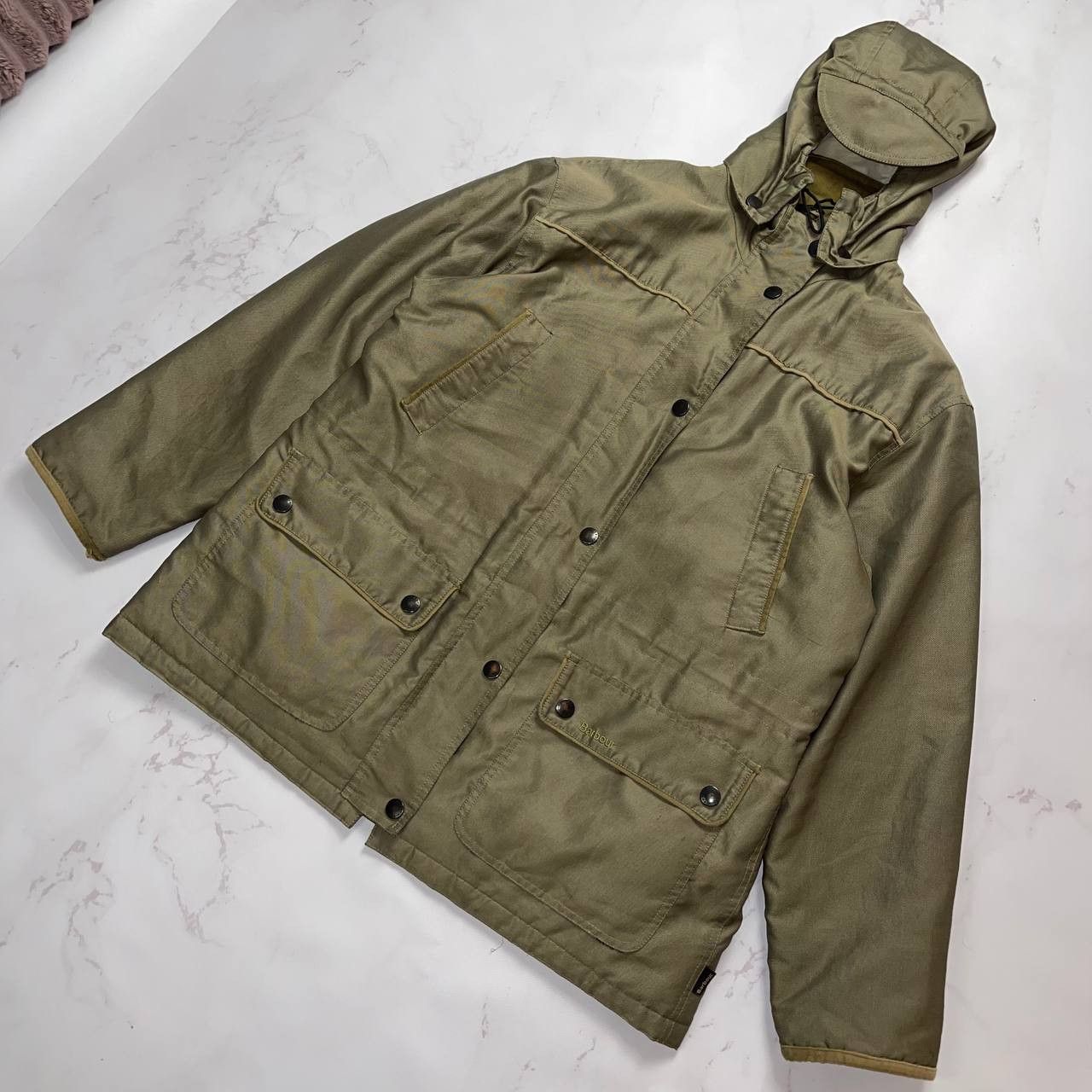 Barbour Barbour Eventer Classic Hooded Waterproof Jacket SZ18 Unisex Size XXL / US 16-18 / IT 52-54 - 3 Thumbnail