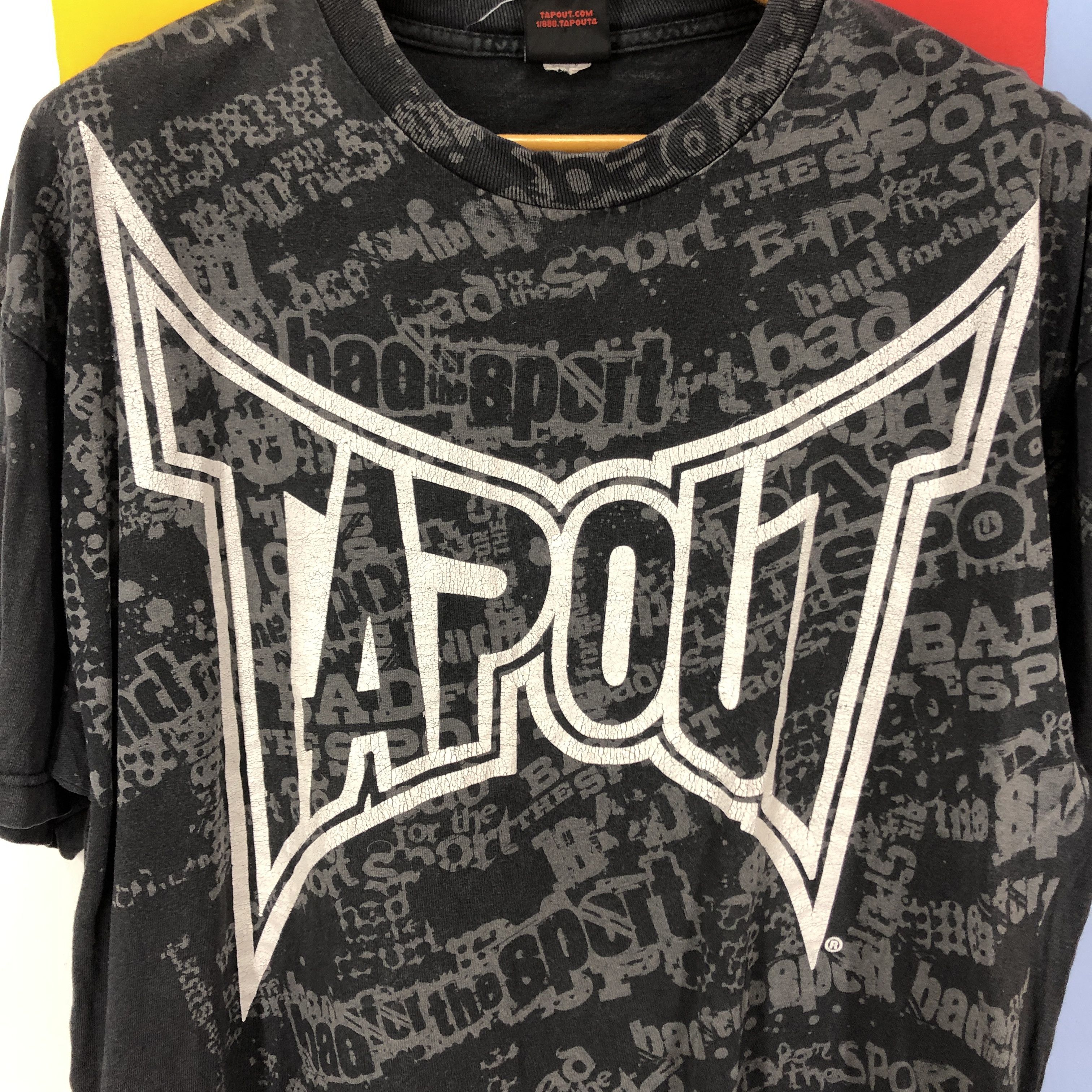 Tapout TAP OUT Crew Neck T Shirt #0912/AH Size US L / EU 52-54 / 3 - 3 Thumbnail