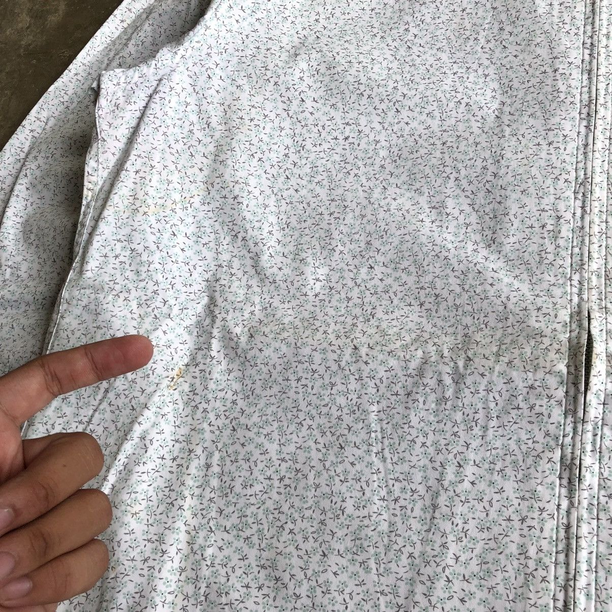 Issey Miyake 2000s Comme Ca Ism Motif Zipper Jacket White Designer Size US L / EU 52-54 / 3 - 8 Thumbnail