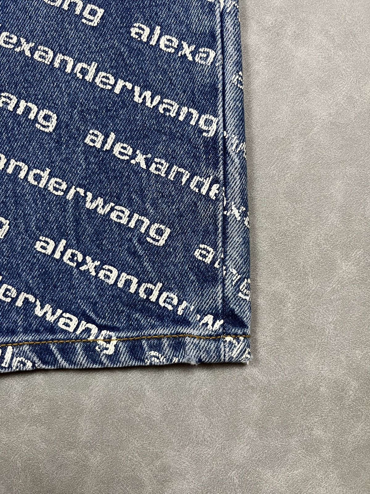 Alexander Wang Alexander wang overprint denim pants Size US 26 / EU 42 - 8 Thumbnail