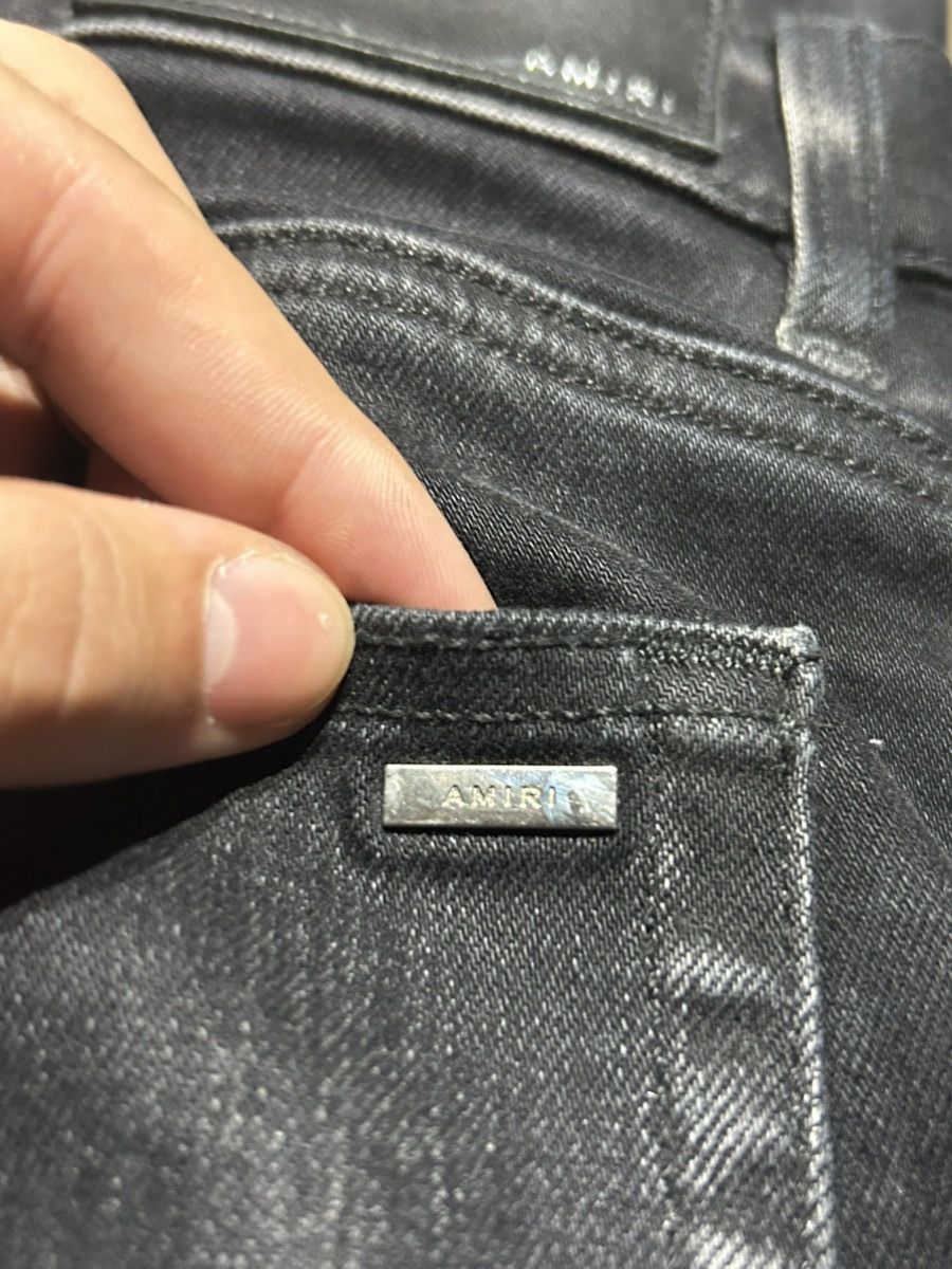 Amiri Amiri Brown Patch Jeans Size US 34 / EU 50 - 5 Thumbnail