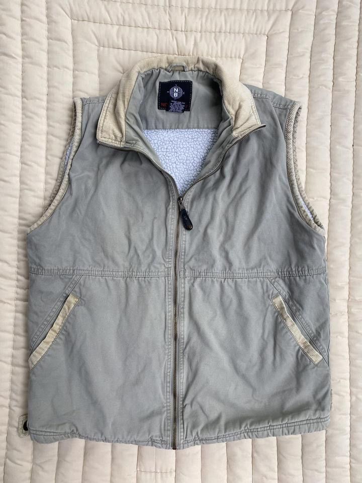 Other Vintage North Bay Sherpa Lined Workwear Vest (M) Size US M / EU 48-50 / 2 - 1 Thumbnail