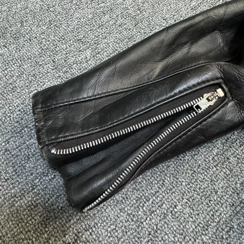 Schott Schott Motorcycle leather jacket Size US L / EU 52-54 / 3 - 8 Thumbnail