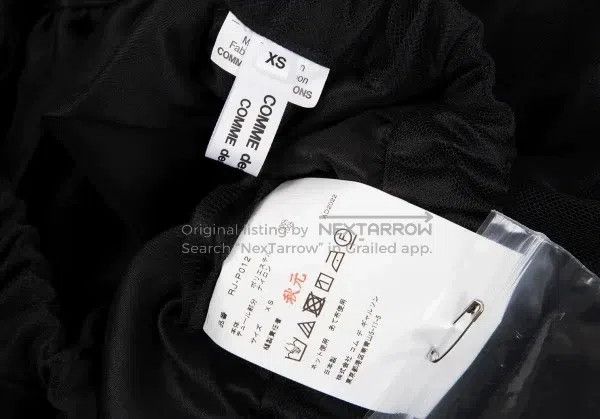 Comme des Garcons Comme Des Garcons size XS Black Retro Tulle Pants Size 22" - 9 Thumbnail