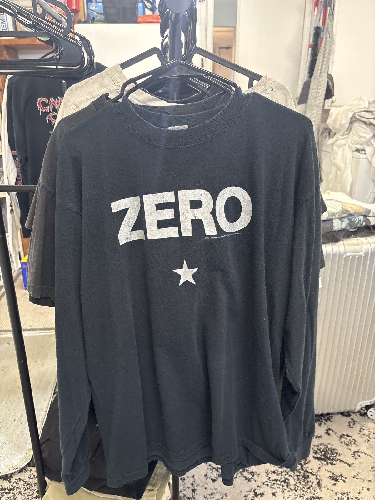 Vintage Vintage Smashing Pumpkins Zero Longsleeve Size US XL / EU 56 / 4 - 1 Thumbnail
