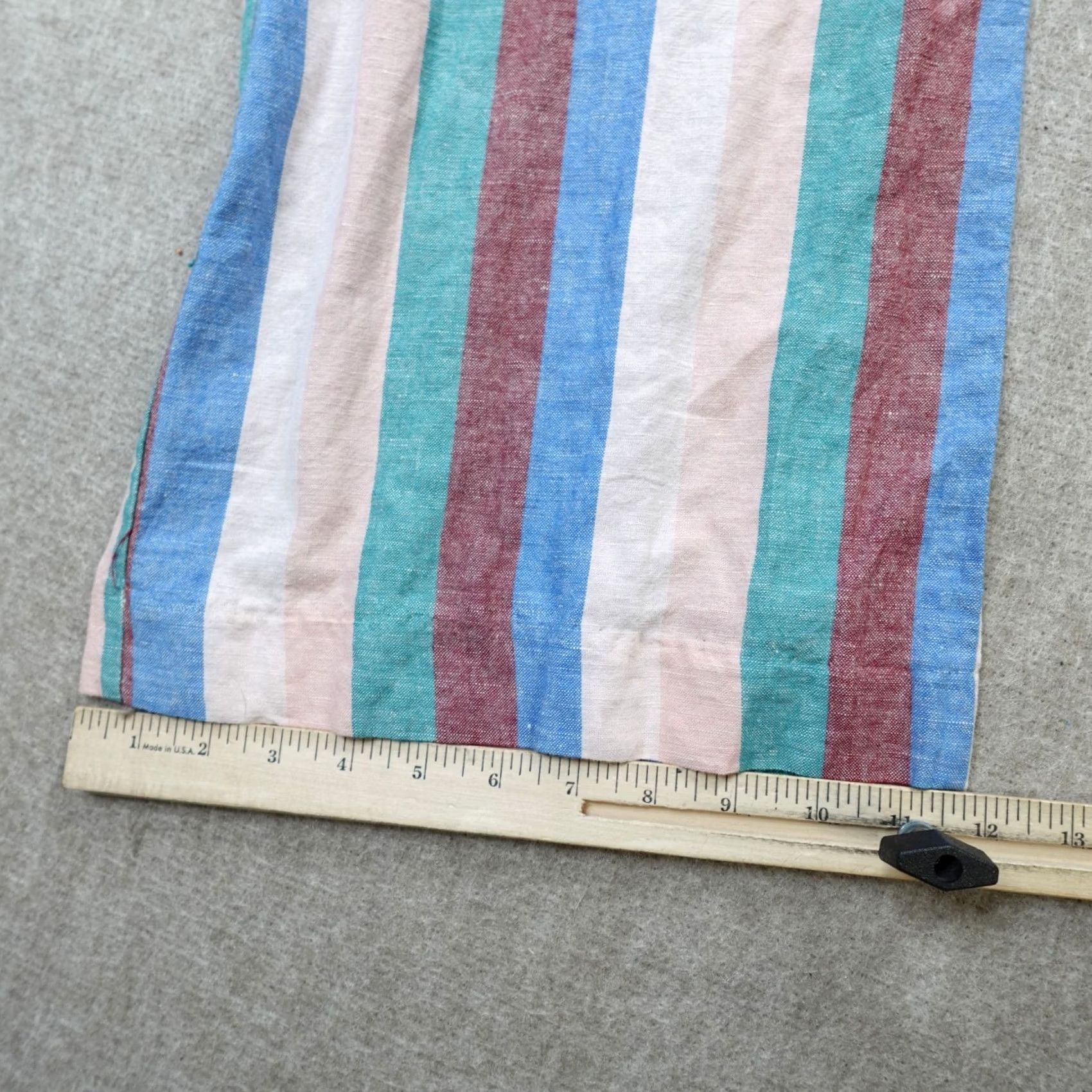 Madewell Madewell Jumpsuit Womens 4 Flagstaff Stripe Linen Cotton L8747 NEW Size 27" / US 4 / IT 40 - 7 Thumbnail