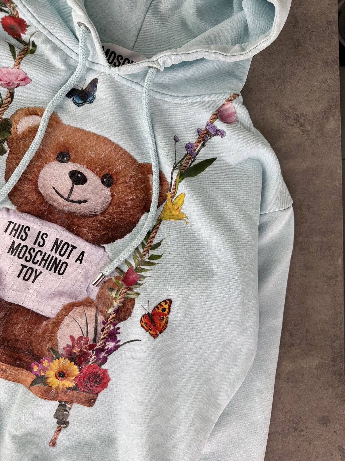 Moschino Moschino Printed Hoodie Size S / US 4 / IT 40 - 6 Thumbnail