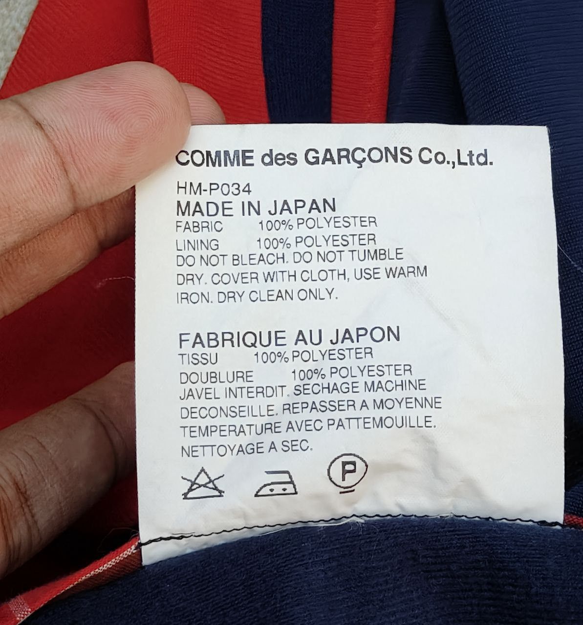 Comme des Garcons Homme Plus CDG Homme 2 tone colour crop pant Size US 31 - 7 Thumbnail