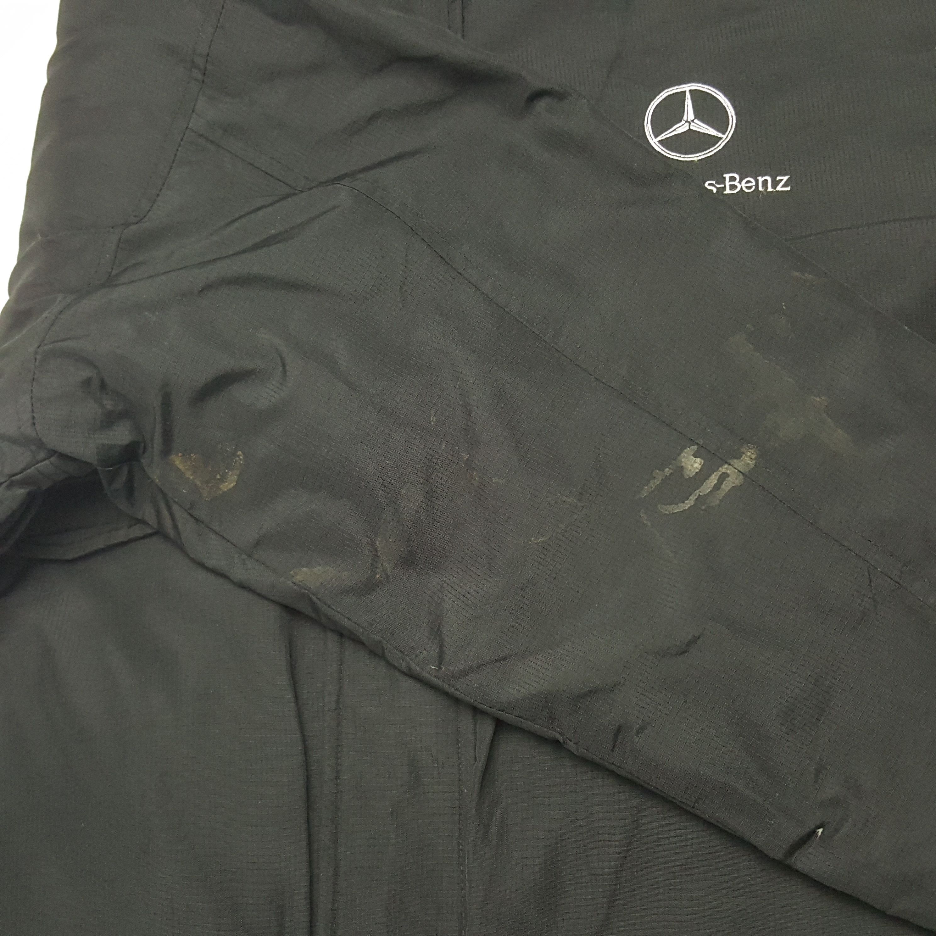 Mercedes-Benz Vintage Mercedes Benz Zipper Windbreaker Bomber Jacket Size US L / EU 52-54 / 3 - 8 Thumbnail