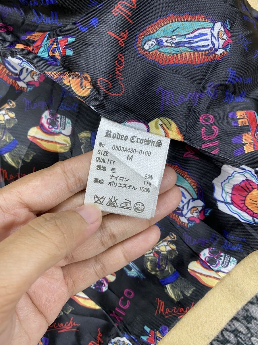 Japanese Brand Rodeo Crown Wool Blend Double Collar Coat Jacket Size US S / EU 44-46 / 1 - 12 Thumbnail