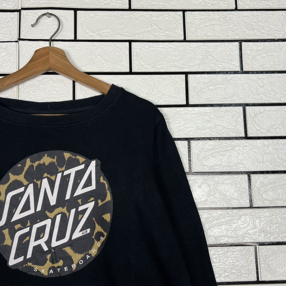 Santa Cruz Skateboards SANTA CRUZ Skateboards Big Logo Crop Sweatshirt #4075-C185 Size XL / US 12-14 / IT 48-50 - 5 Thumbnail
