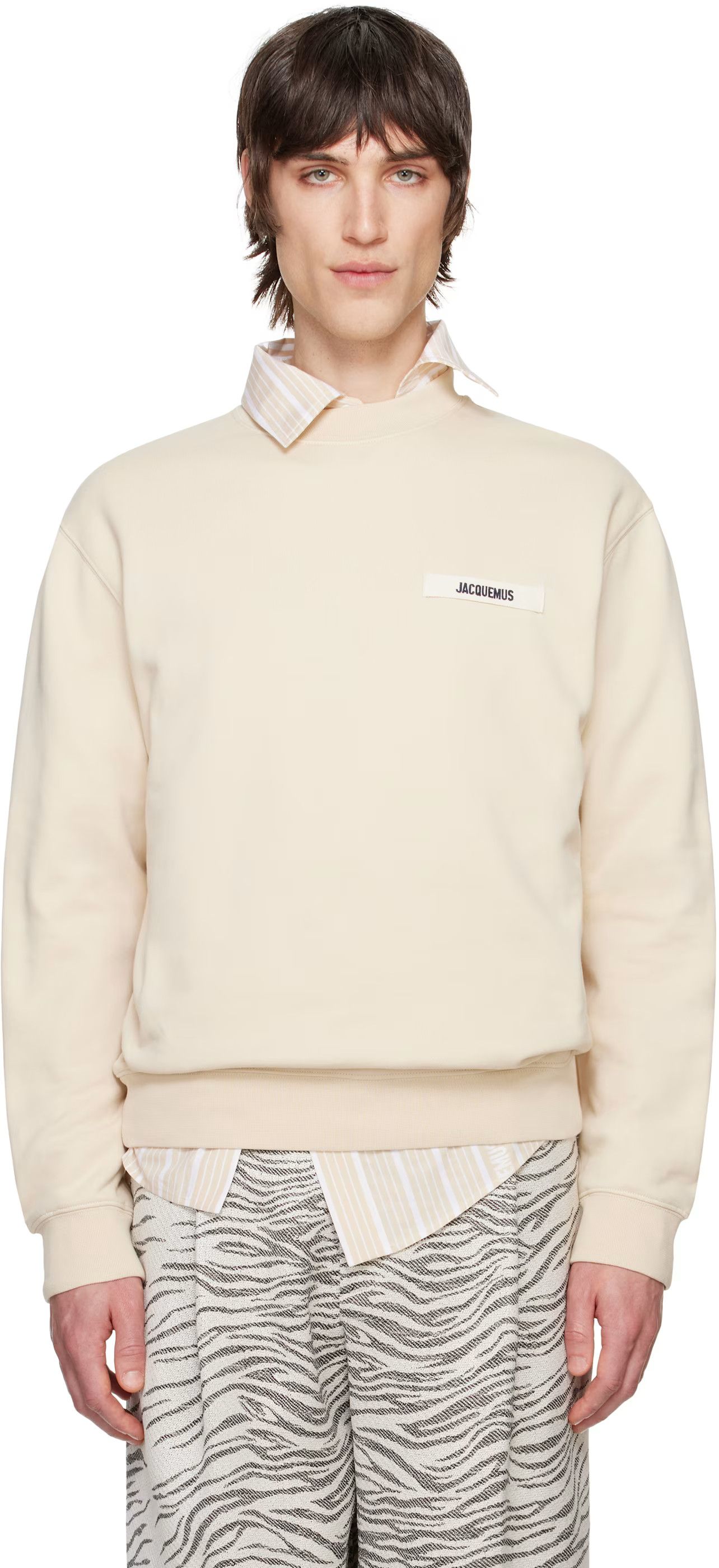 Jacquemus JACQUEMUS GROS GRAIN CREWNECK Size US XL / EU 56 / 4 - 1 Thumbnail