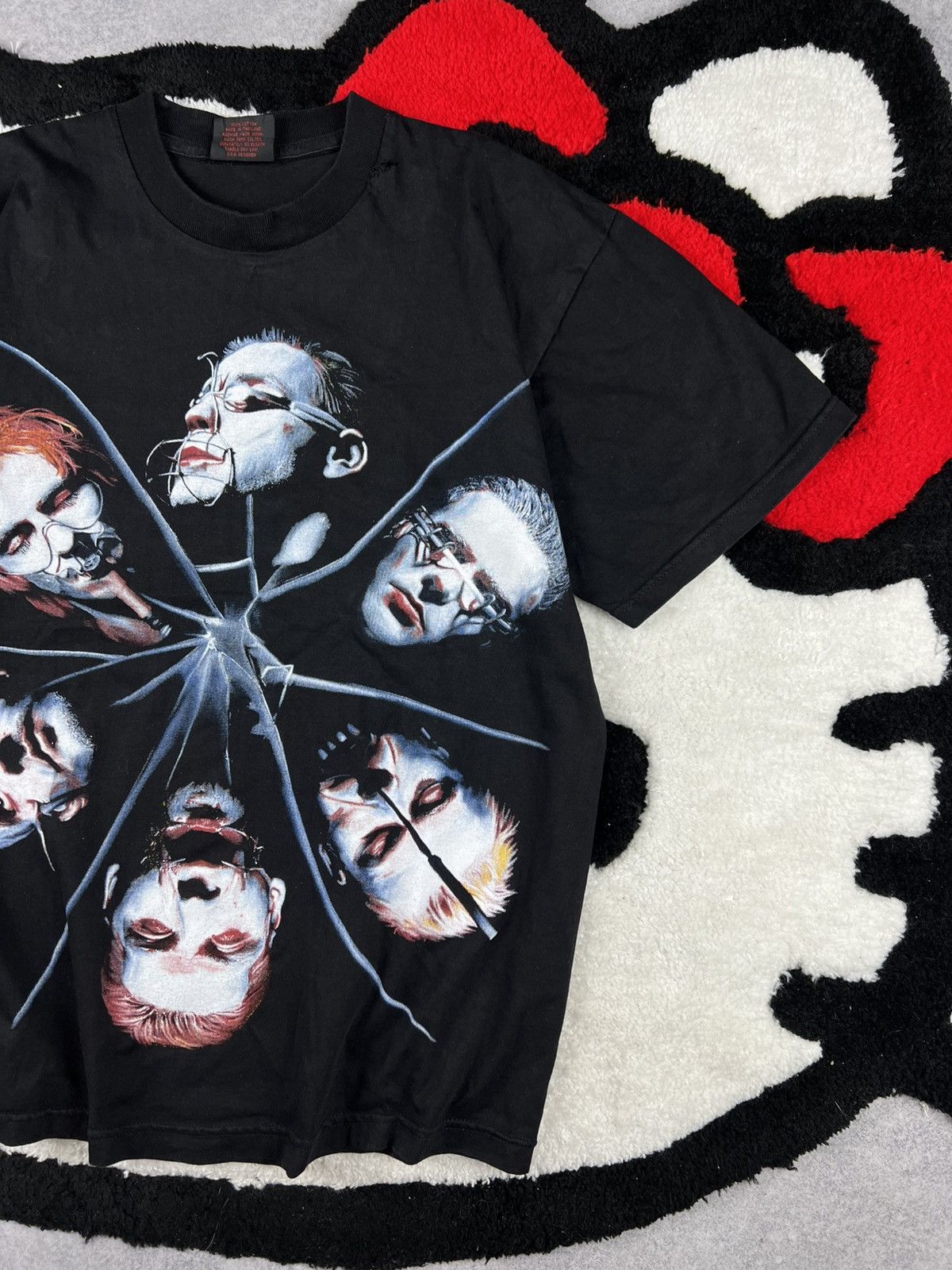 Band Tees Vintage Rammstein Sehnsucht 90s Tour Vetements Style Y2K Tee Size US M / EU 48-50 / 2 - 3 Thumbnail