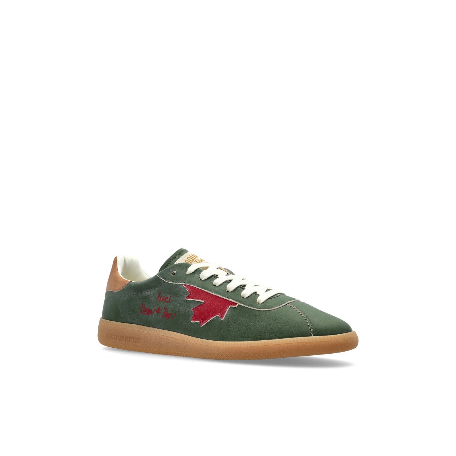 Dsquared2 DSQUARED2 Rebel Green Sneakers New & Authentic (Men's size:U Size US 12.5 / EU 45-46 - 2 Thumbnail