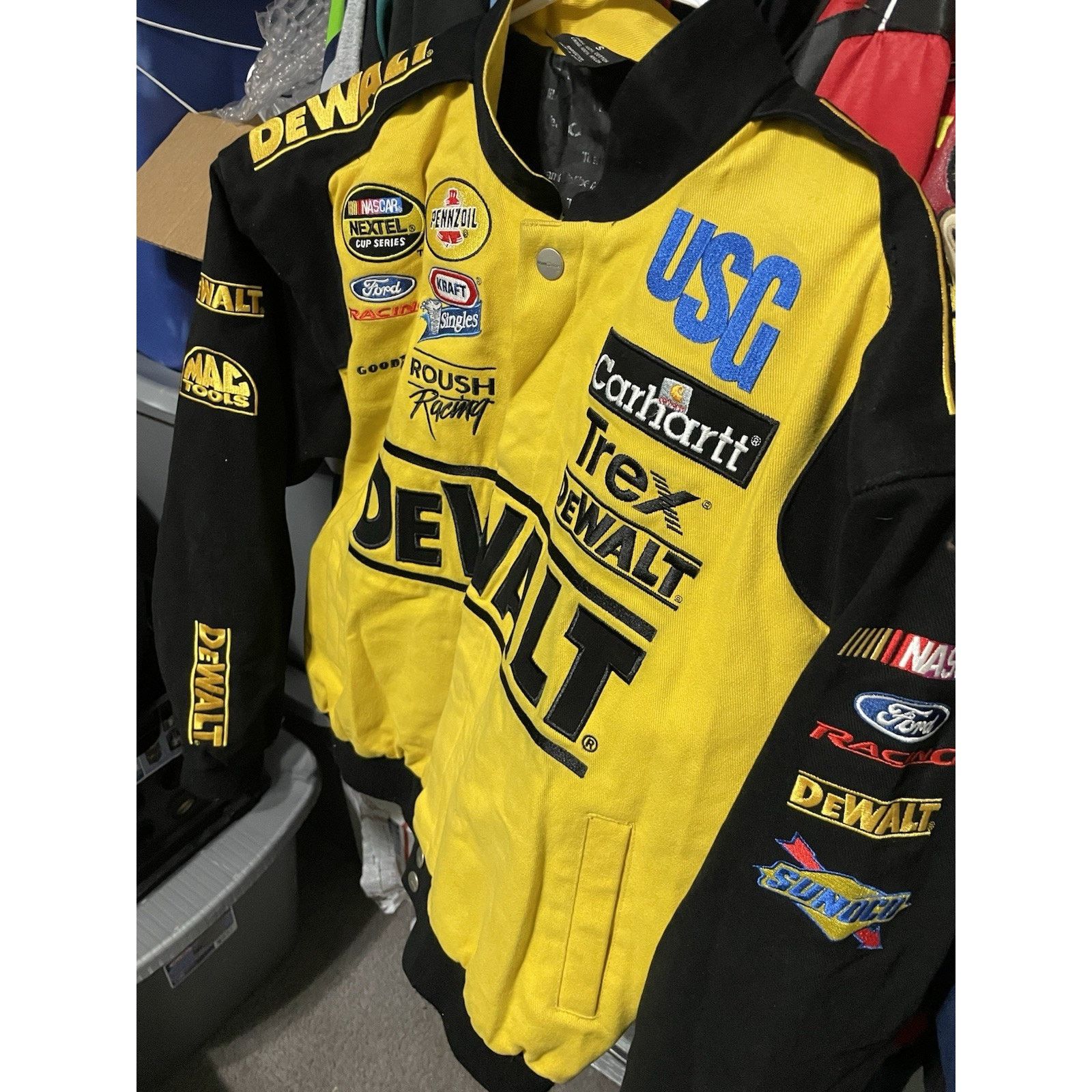 Chase Authentics Size S-VTG DeWalt Matt Kenseth #17NASCAR Roush Racing Jacket Size US S / EU 44-46 / 1 - 4 Thumbnail