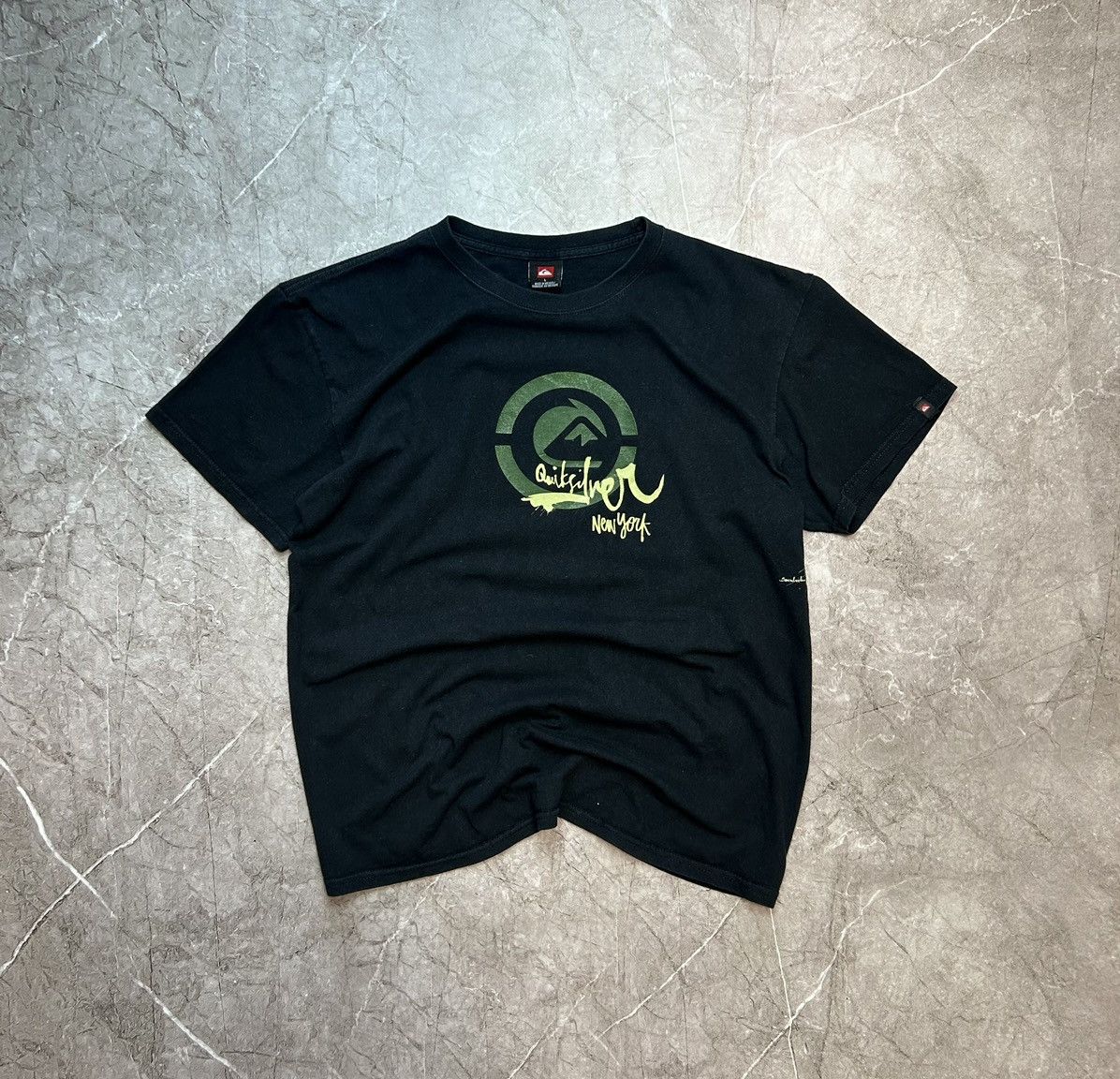 Quiksilver × Vintage Vintage Quiksilver T-shirt Black Rare Size US L / EU 52-54 / 3 - 1 Thumbnail