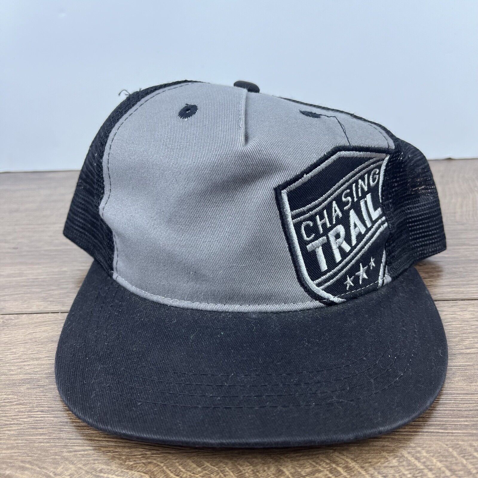 Other Chasing Trail Hat Snapback Hat Gray Hat Adjustable AVID Gray Size ONE SIZE - 2 Thumbnail