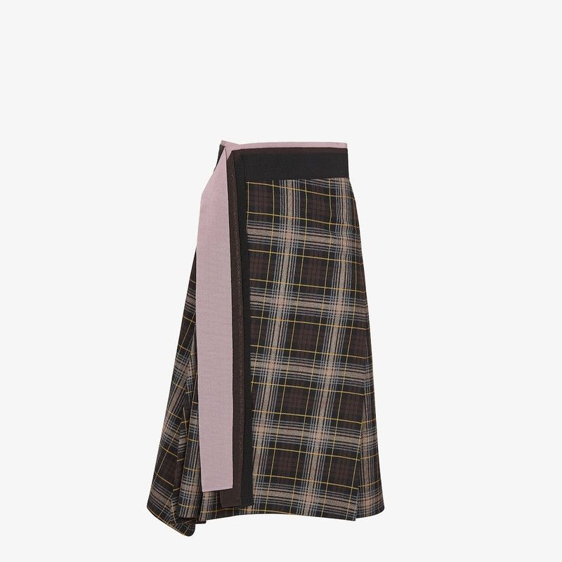 Fendi o1loc1c0426 Skirt in Multicolor Size 28" / US 6 / IT 42 - 1 Thumbnail