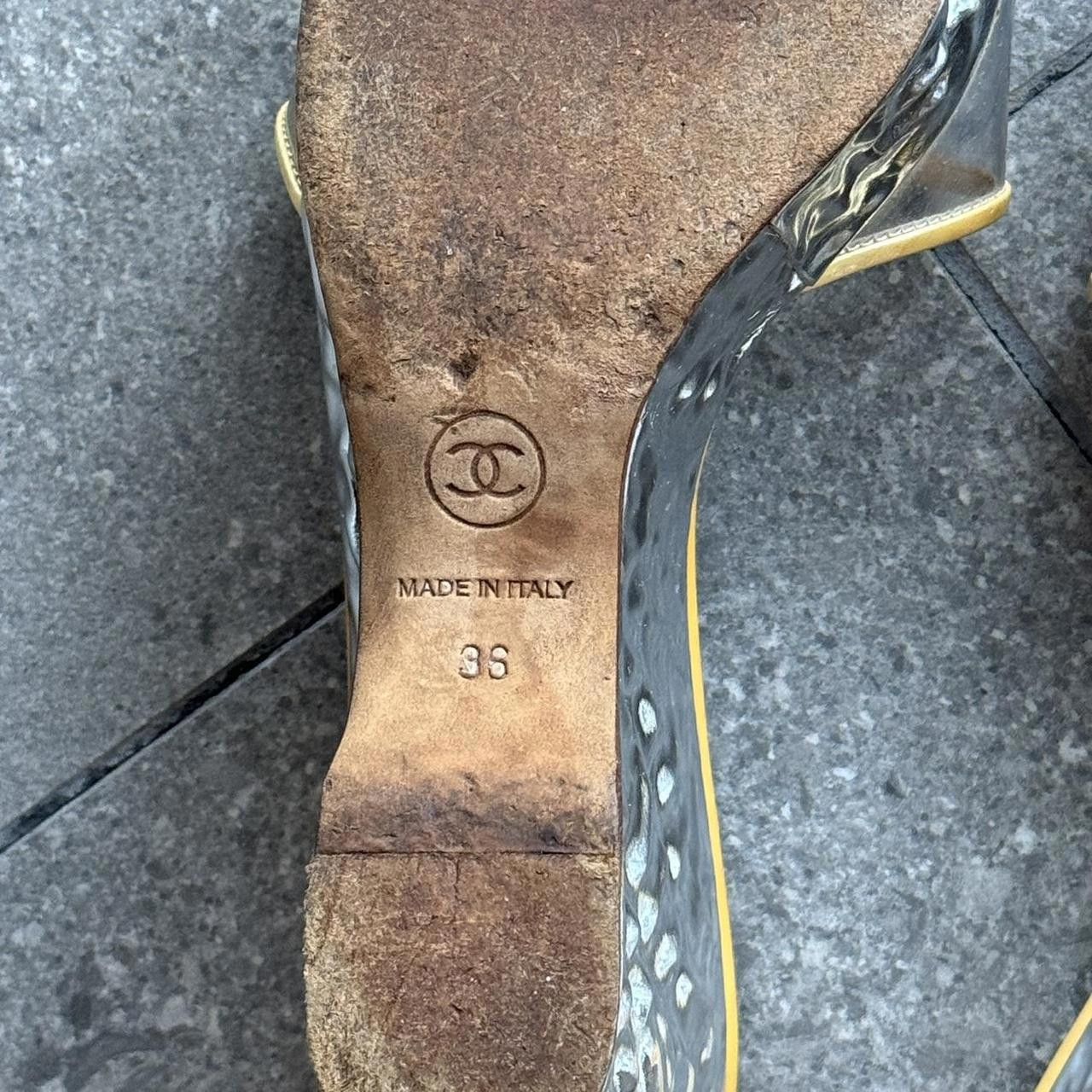 Chanel Chanel 2000s Platform Wedge Sandal Size US 6 / IT 36 - 7 Thumbnail