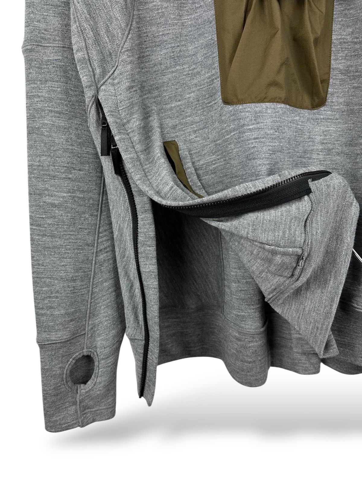 Nike Nikelaab AAE 1.0 Men’s Crew Sweatshirt Dark Grey Heather Size US L / EU 52-54 / 3 - 12 Thumbnail