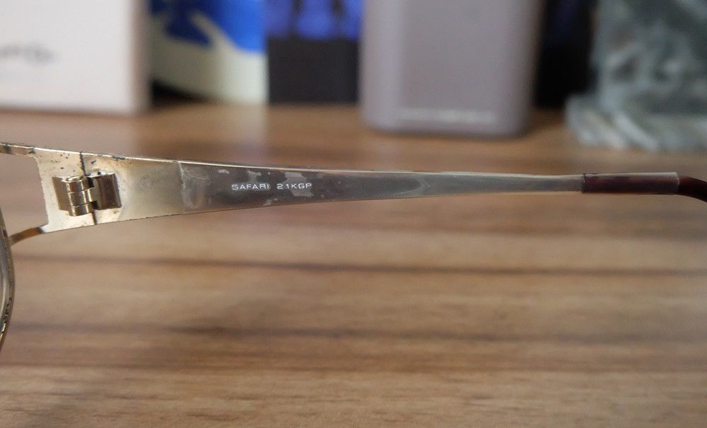 Vintage Safari 21KGP Glasses Size ONE SIZE - 9 Thumbnail