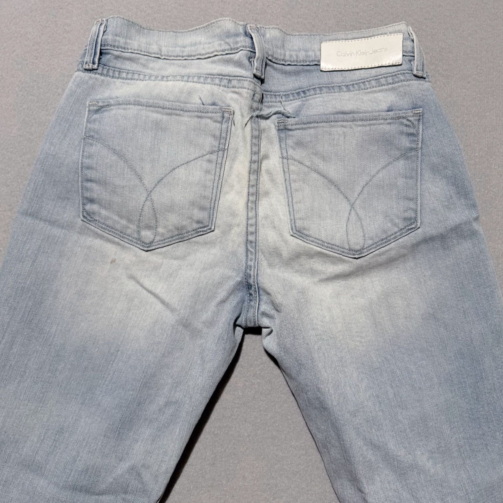 Calvin Klein Calvin Klein Jeans Skinny Women's Light-Wash Denim Stretch Pockets 27 Blue Size 27" / US 4 / IT 40 - 4 Thumbnail