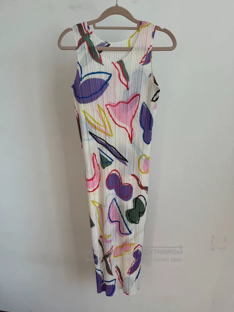 Issey Miyake Issey Miyake Color Block Dress Size M / US 6-8 / IT 42-44 - 1 Thumbnail