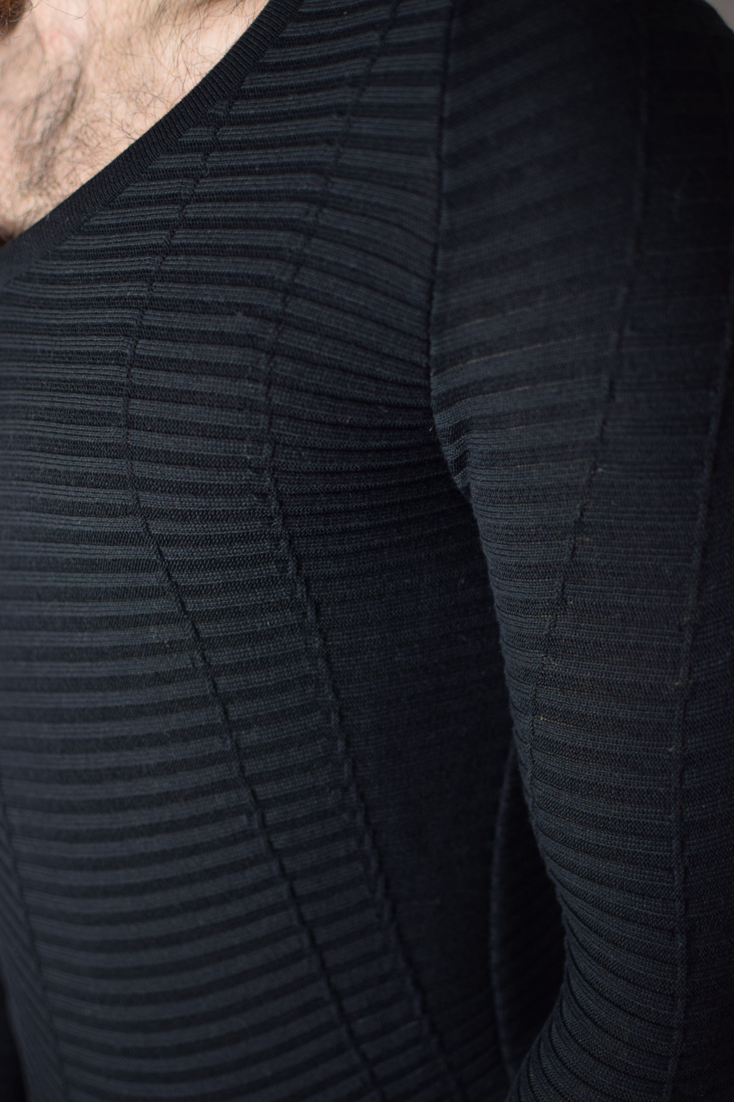 Julius Julius SS14 Ghost Ribbed Knit Top - 457KNM2 Size US M / EU 48-50 / 2 - 8 Thumbnail