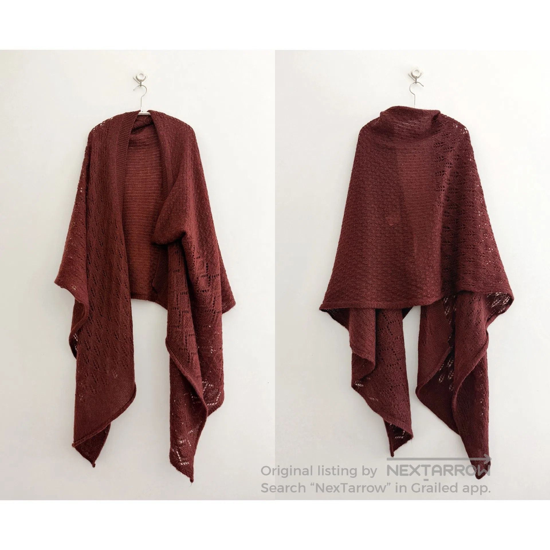 Yohji Yamamoto Yohji Yamamoto Deformable Knit Shawl. Size US M / EU 48-50 / 2 - 8 Thumbnail