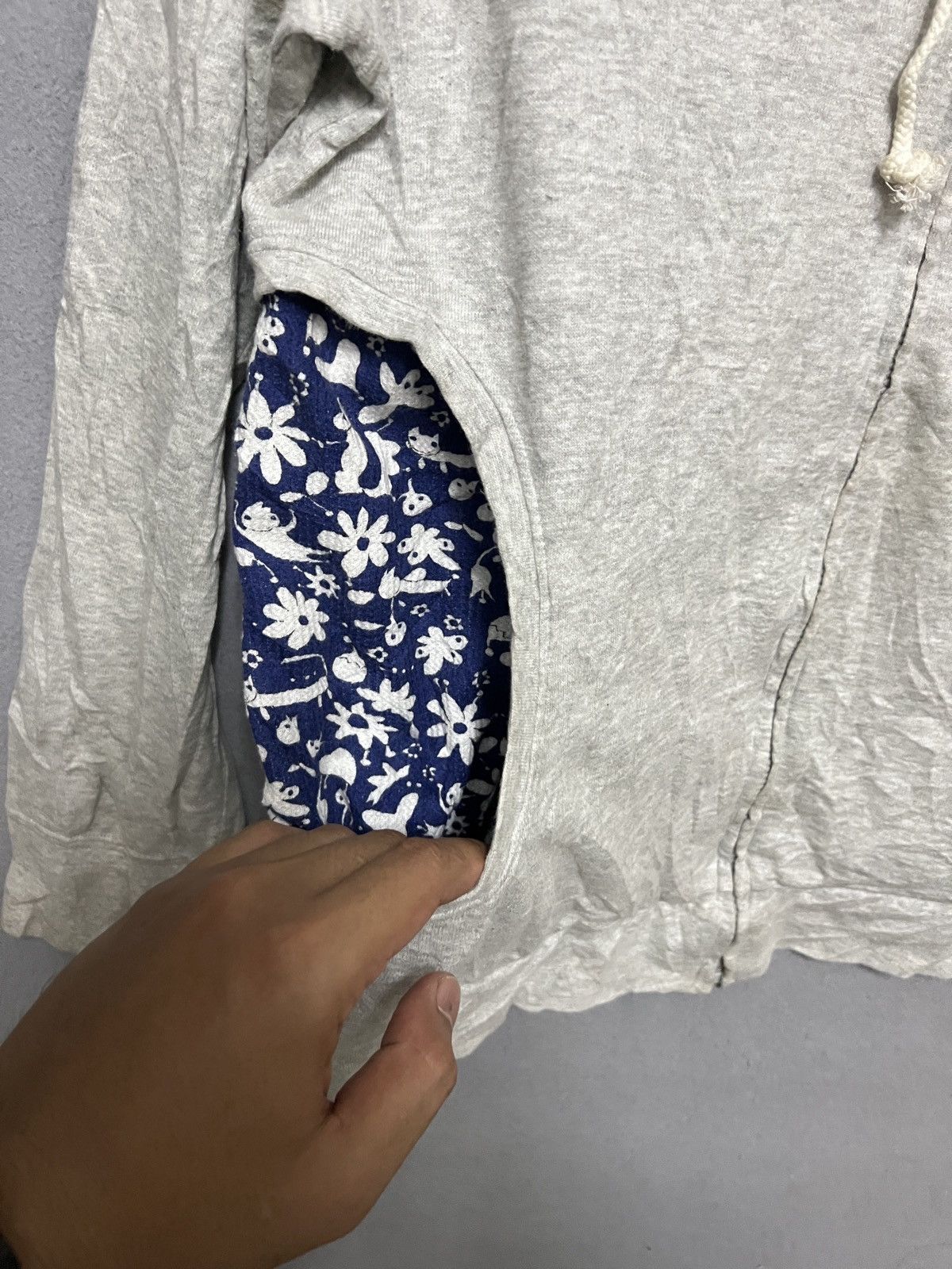 Tsumori Chisato 519. Vintage Tsumori Chisato x Issey Miyake Hoodie Size M / US 6-8 / IT 42-44 - 6 Thumbnail