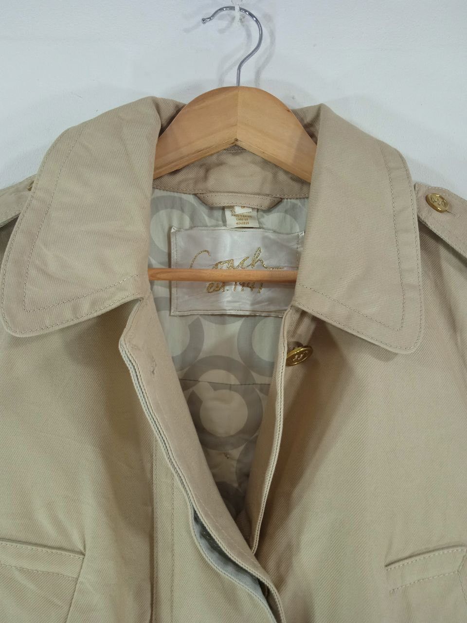 Coach Coach Luxury Italian Jacket Size S / US 4 / IT 40 - 9 Thumbnail