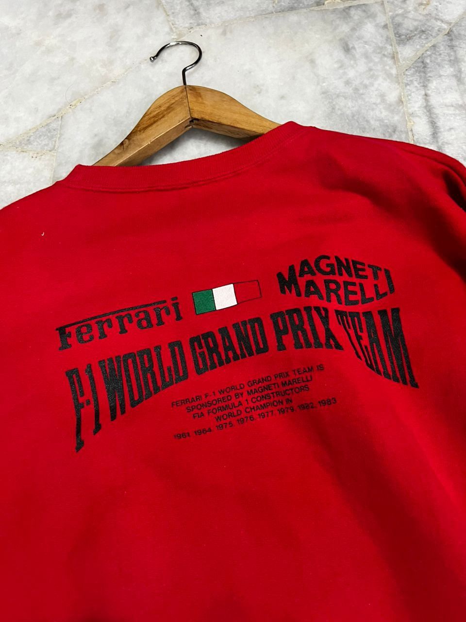 Other Vintage F1 Magneti Marelli Sweatshirt Size US L / EU 52-54 / 3 - 8 Thumbnail