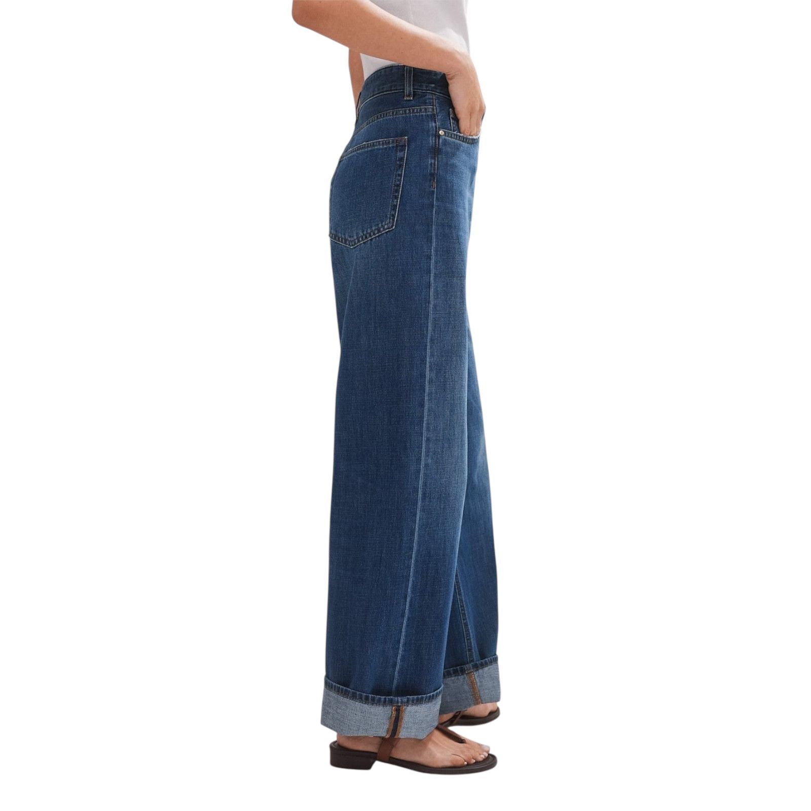 ME+EM Jeans Me + Em size 28, Made in Italy Size 28" / US 6 / IT 42 - 2 Thumbnail