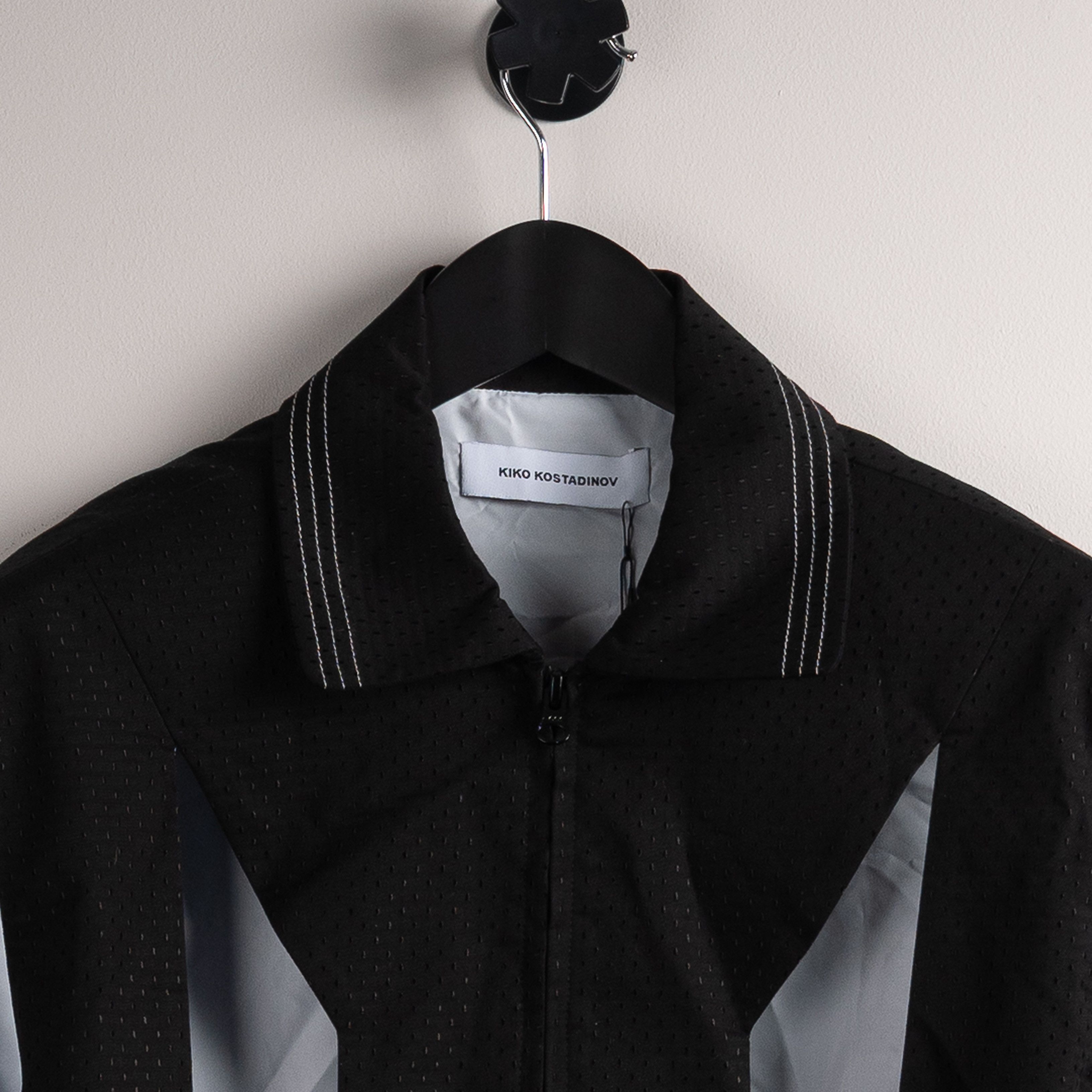 Kiko Kostadinov Kiko Kostadinov SS21 'Hydra' Cut Out Shell Jacket Black Size US L / EU 52-54 / 3 - 9 Thumbnail