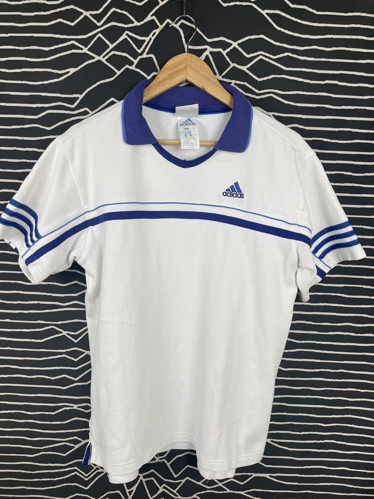 Adidas Vintage Adidas Polo Size US L / EU 52-54 / 3 - 1 Thumbnail