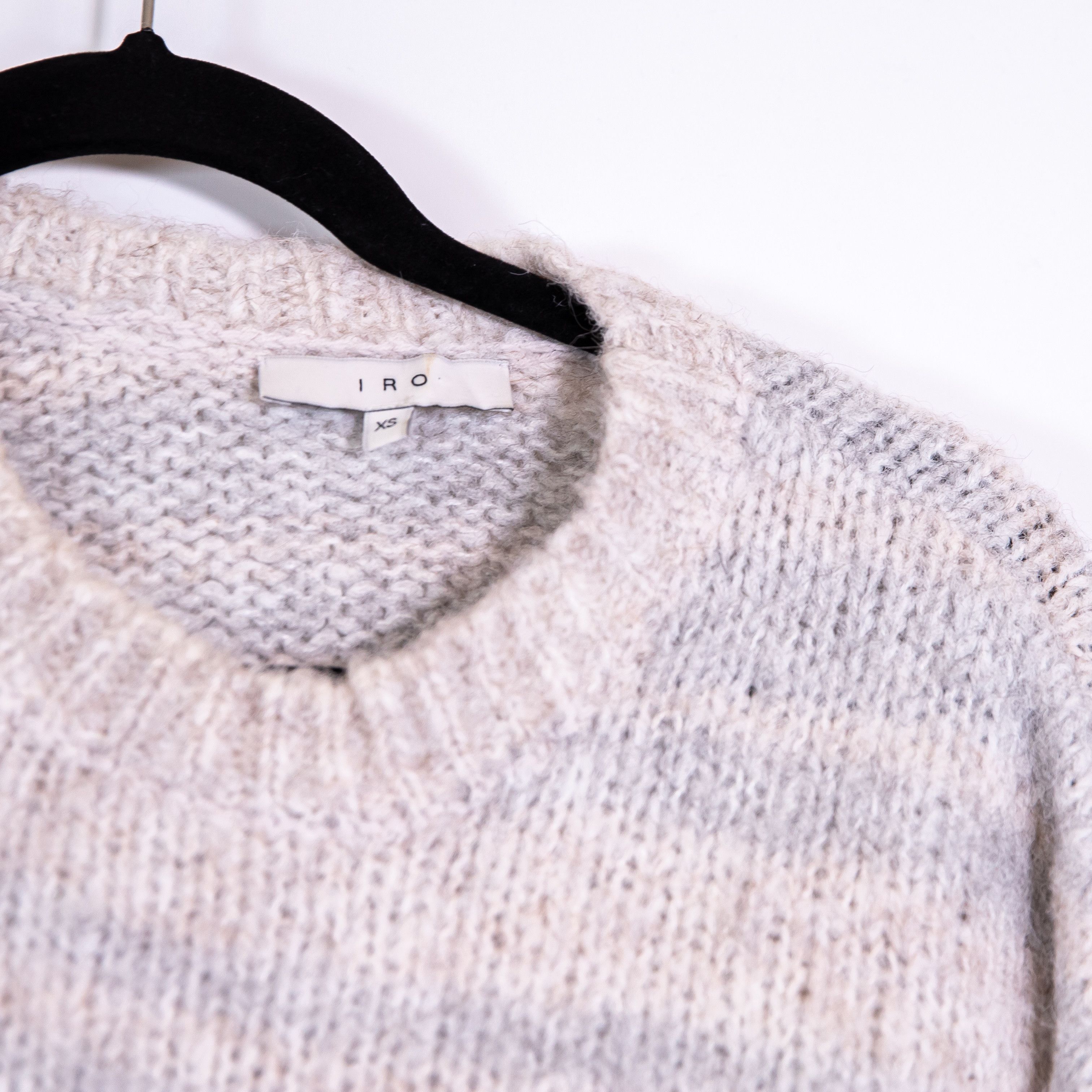 Iro IRO Sagal Wool Alpaca Blend Knit Stretch Size XS / US 0-2 / IT 36-38 - 2 Thumbnail