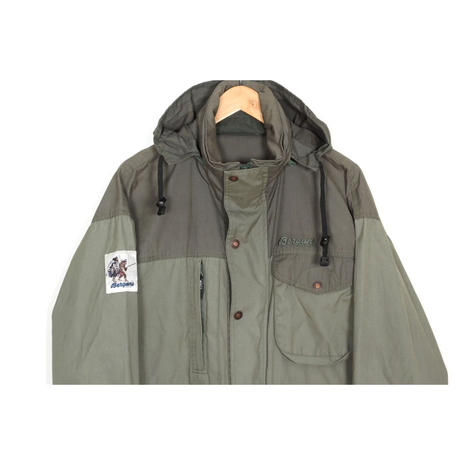 Vintage VINTAGE Bergans of Norway Jacket Men M Hooded Outdoor Hiking Trekking Size US M / EU 48-50 / 2 - 3 Thumbnail