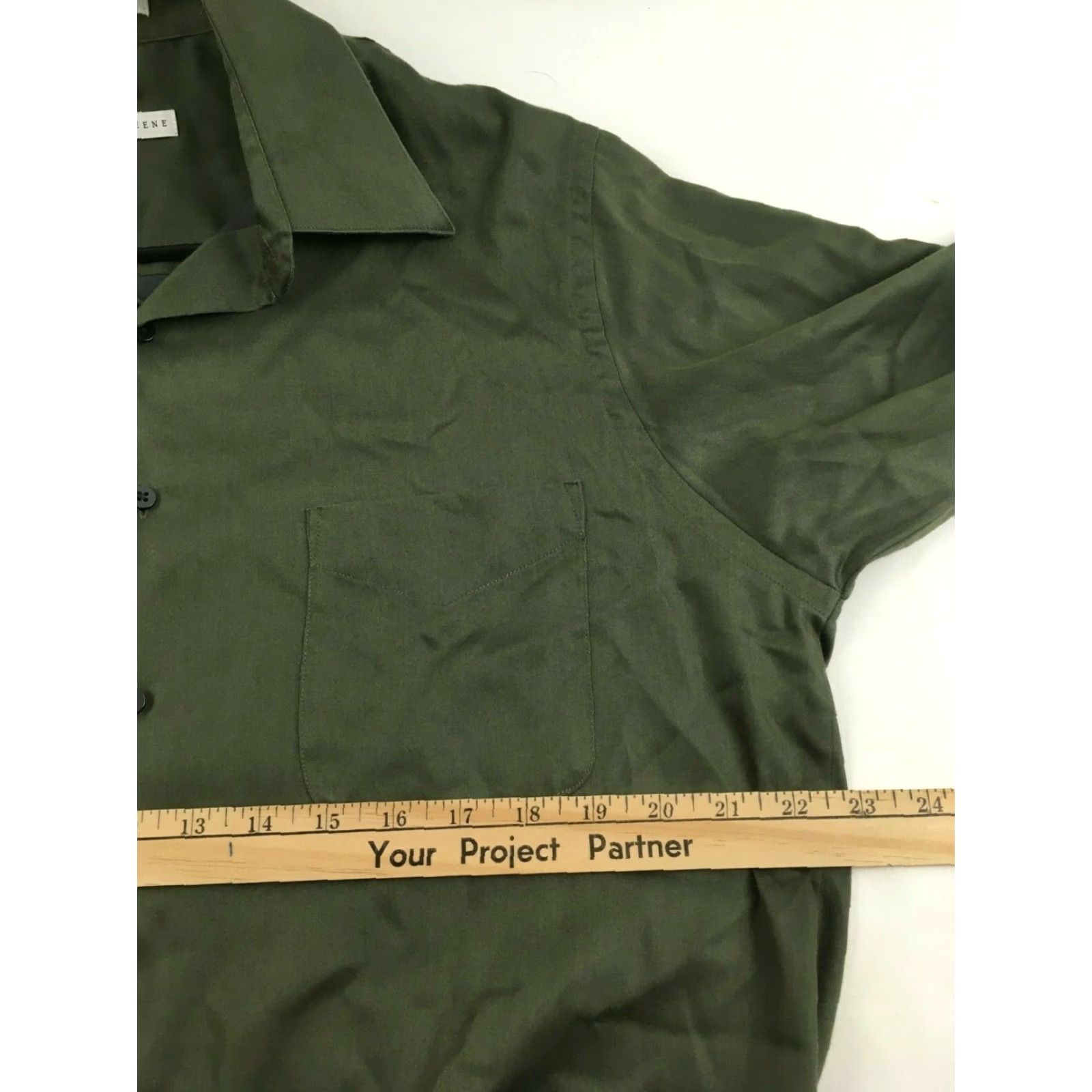 Geoffrey Beene Geoffrey Beene Shirt Men's Button Down Long Sleeve Wrinkle Free Side Pocket Sz L Black Size US L / EU 52-54 / 3 - 3 Thumbnail