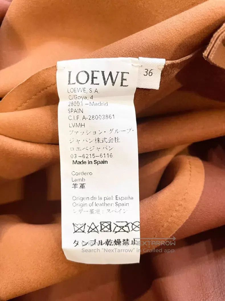 Loewe Loewe Mid-length color-blocked leather jacket Size XS / US 0-2 / IT 36-38 - 7 Thumbnail