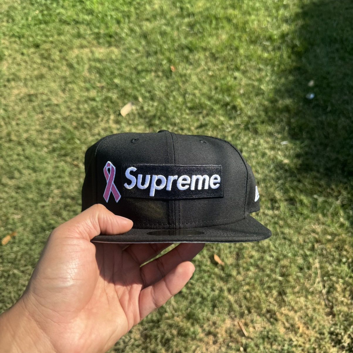 Supreme Supreme New Era Breast Cancer Awareness Fitted Hat (7 1/2 ) Size ONE SIZE - 1 Thumbnail