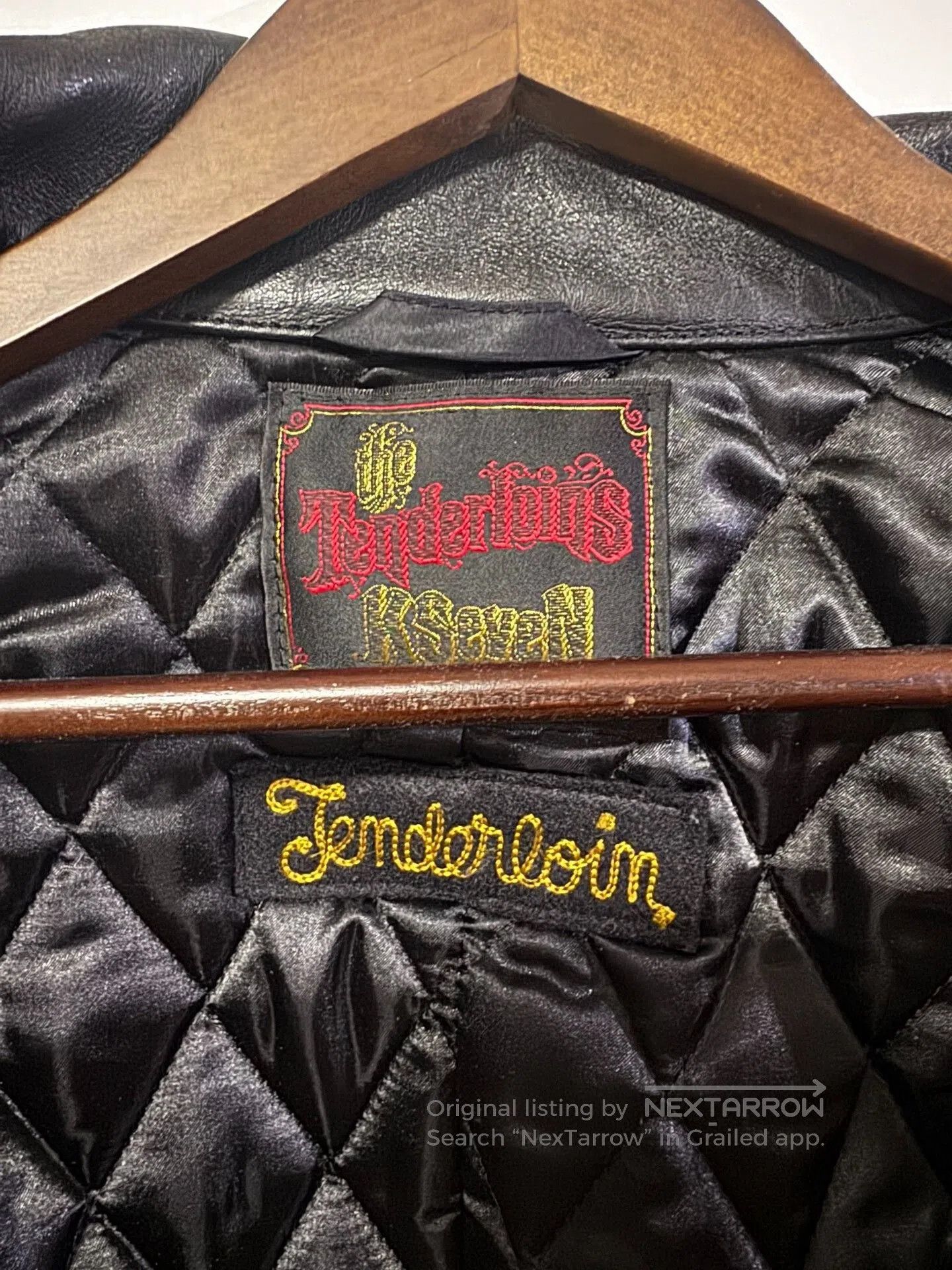 Tenderloin Vintage K7 Wool Jacket with Leather Collar. Size US S / EU 44-46 / 1 - 9 Thumbnail