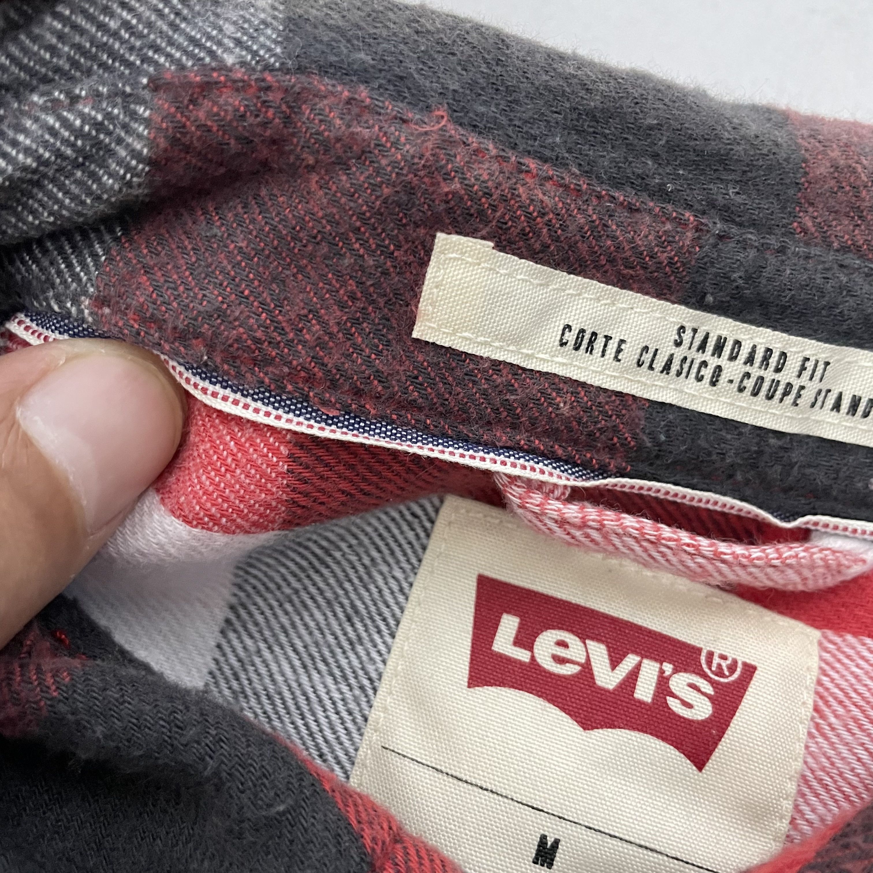LVC × Levi's × Levi's Vintage Clothing ⭐️SALE⭐️ [M] LEVIS LEVI STRAUSS LEVI'S LVC FLANNEL SHIRT Size US M / EU 48-50 / 2 - 6 Thumbnail