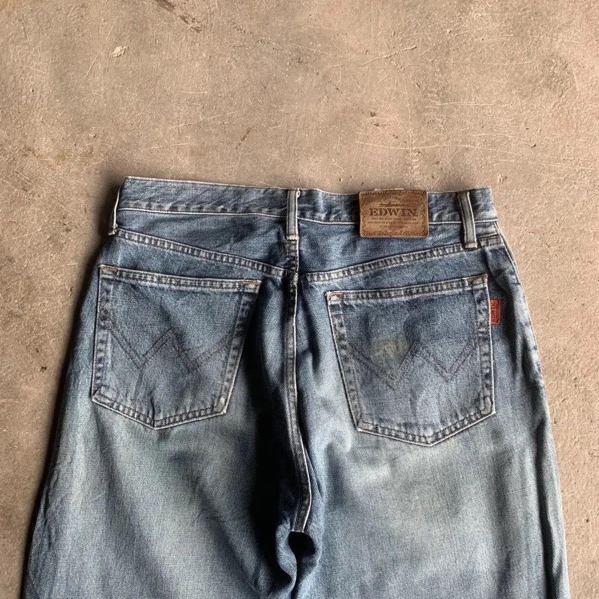 Destroy Lonely 📌 DESTROYED !! Y2K Edwin Frontier 32x30 Jeans Vintage Pants Size US 32 / EU 48 - 10 Thumbnail