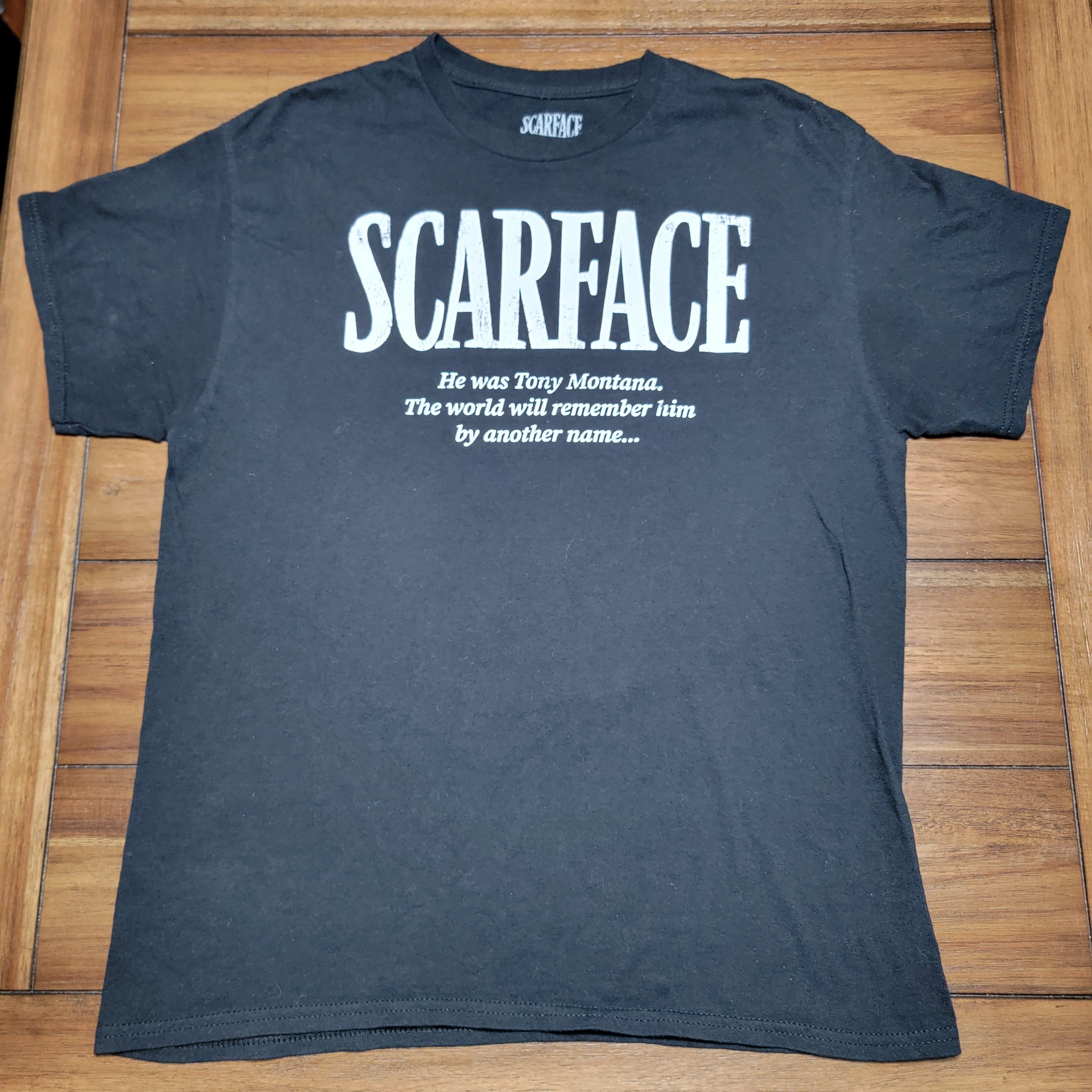 Other Scarface SS Unisex Tee ..Remember Him By Another.. - Large Size US L / EU 52-54 / 3 - 3 Thumbnail